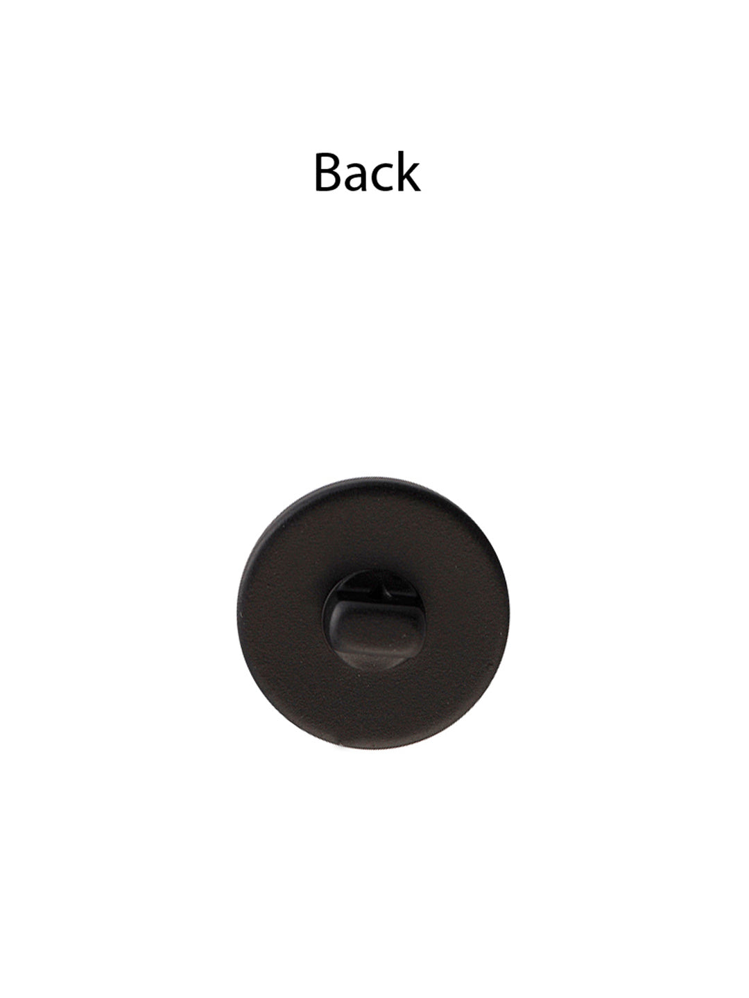 Black Round Shape Blazer/Coat Button