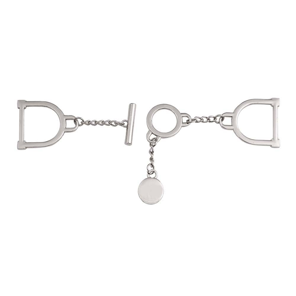 Flexible Design Chain Clasp Belt Buckle Fashion Accessory