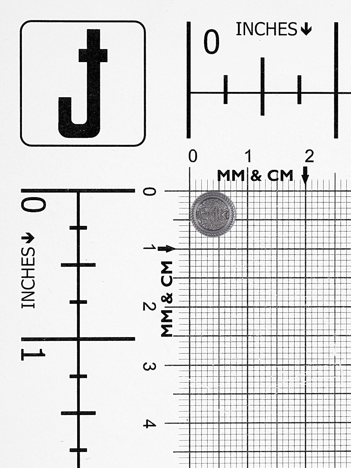 Engraved Round Shape 8mm (12L) gunmetal Shirt/kurta downhole metal Button