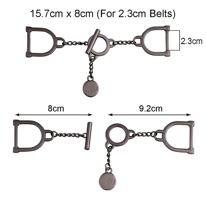 Flexible Design Chain Clasp Belt Buckle Fashion Accessory