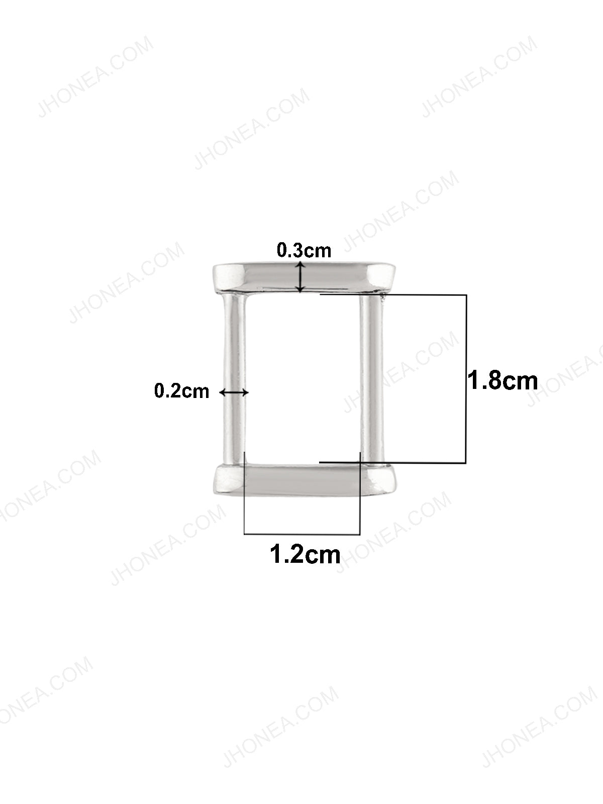Shiny & Smooth Finish Sliding Webbing Buckle