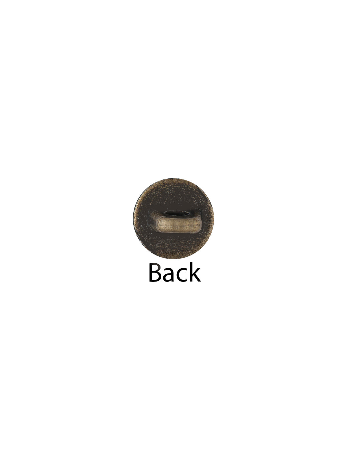 Engraved Round Shape 8mm (12L) antique brass Shirt/kurta downhole metal Button