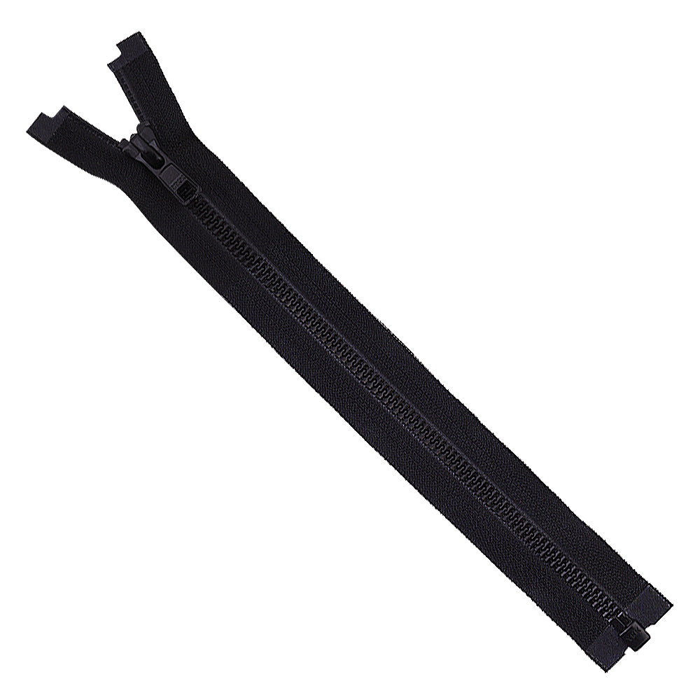 XUNZHE 5Pcs Black 30-180cm Zippers Open End Zipper Nylon Zipper for Sewing  Garments Long coat Down Jacket DIY Sewing Accessories