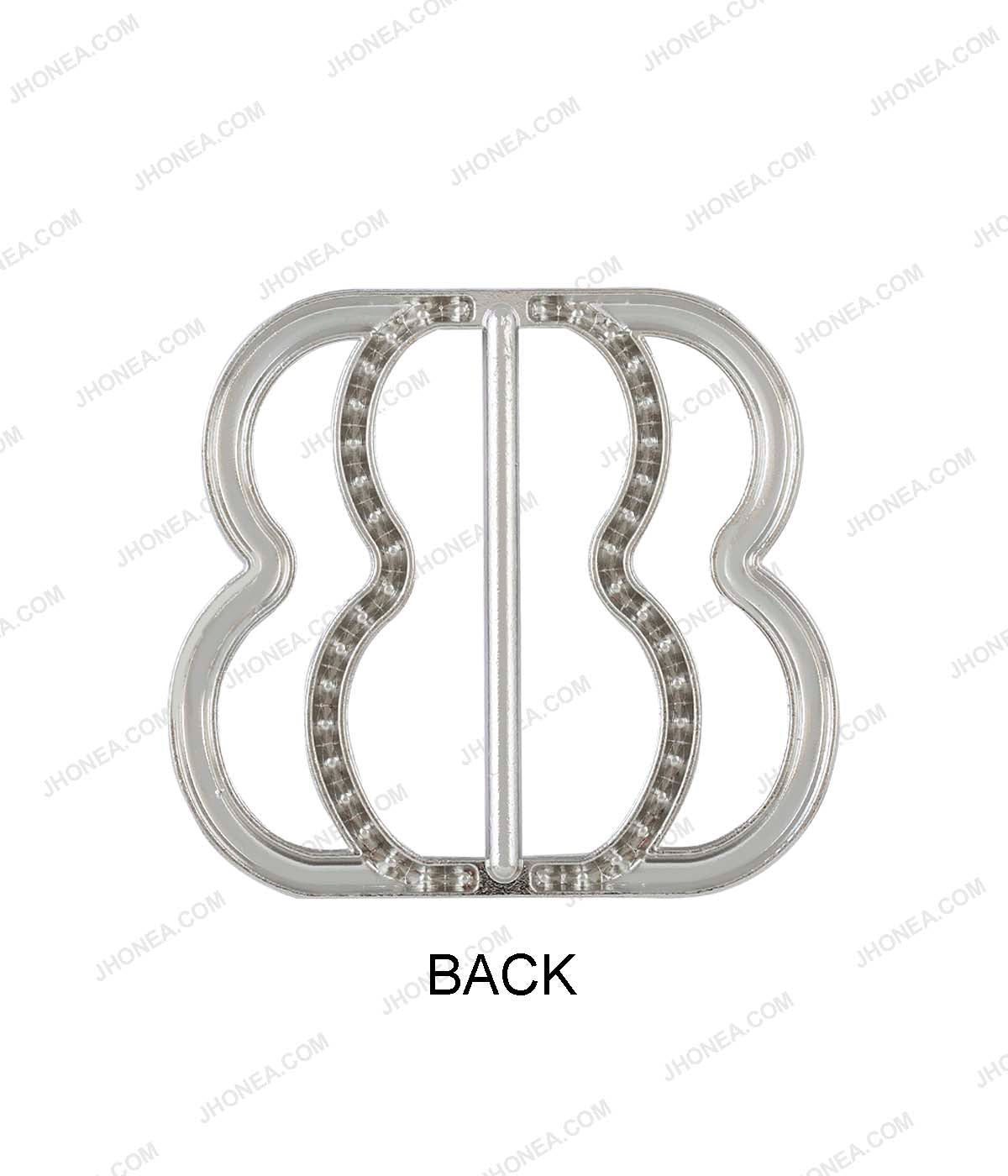 Sparkling Diamond Sliding Belt Buckle for Ladies