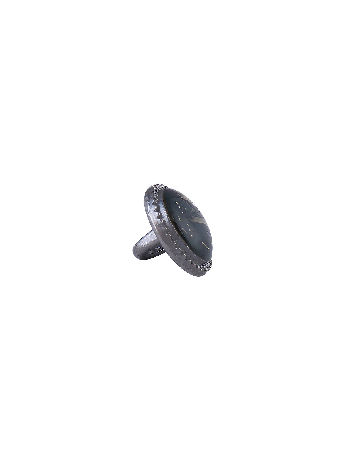 Classy Round Shape Lamination Lucite Downhole Metal Button