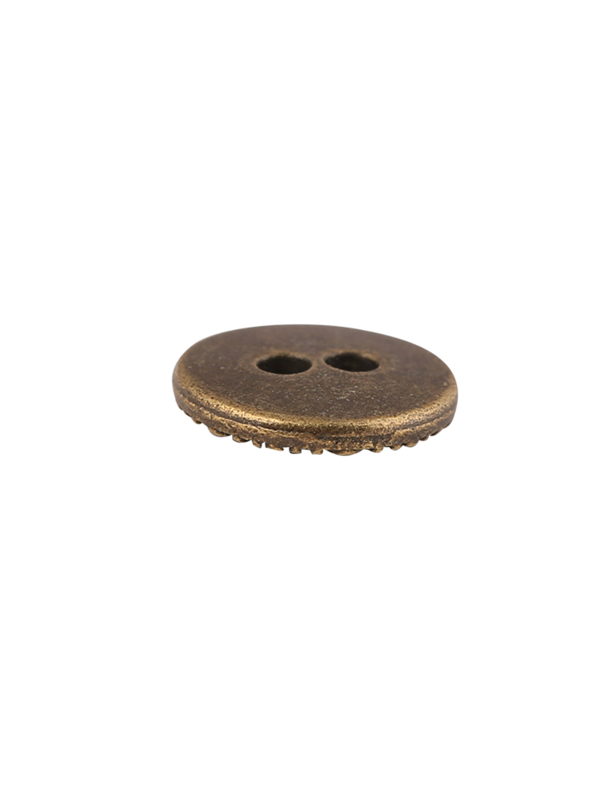 Decorative Round Shape 2-Hole Metal Button