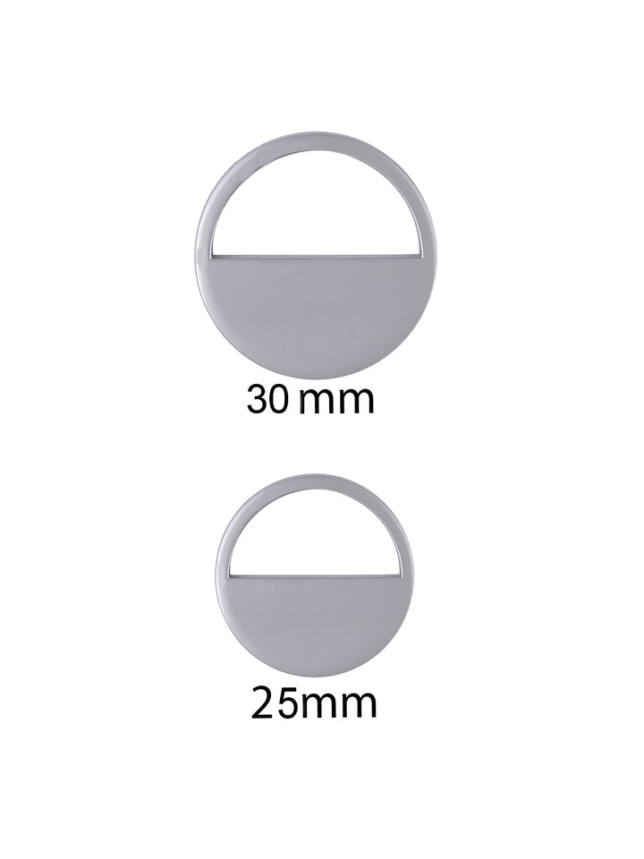 Fashionable Semi-Circle Ring Shape Decorative Button