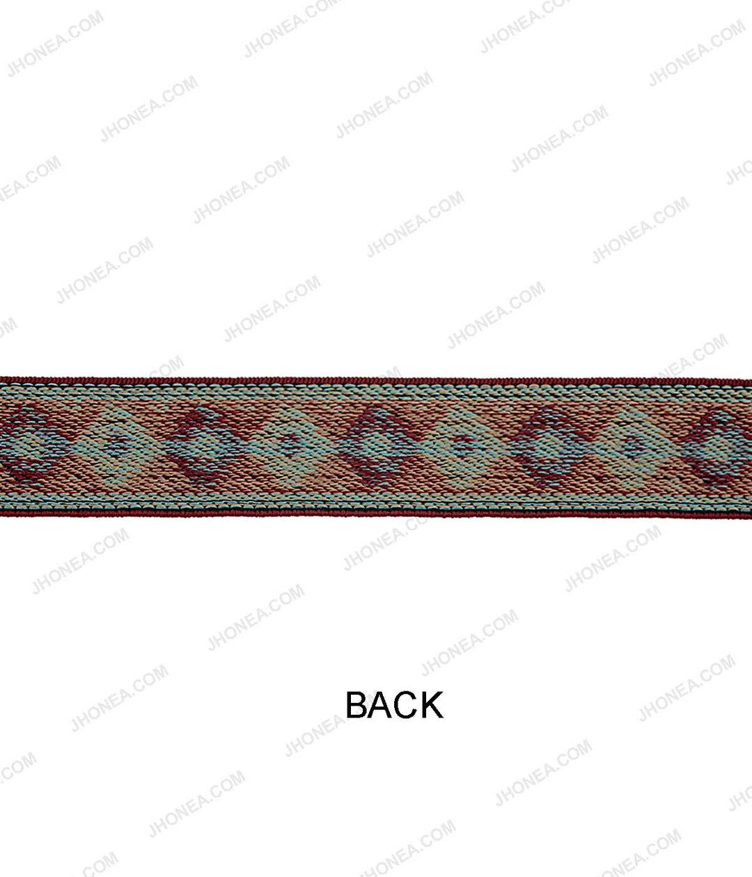 Soft Multicolor Jacquard Woven Patterned Elastic for Designers