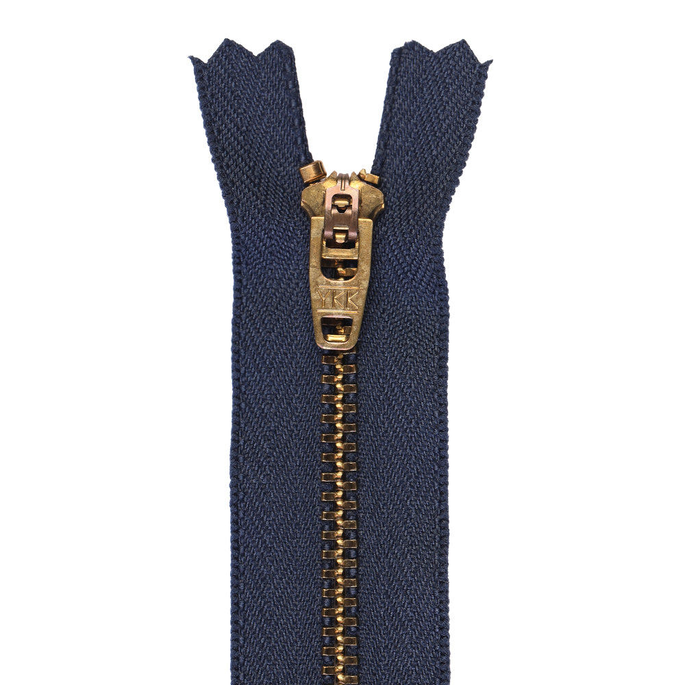 YKK #5 Brass Jean Zippers
