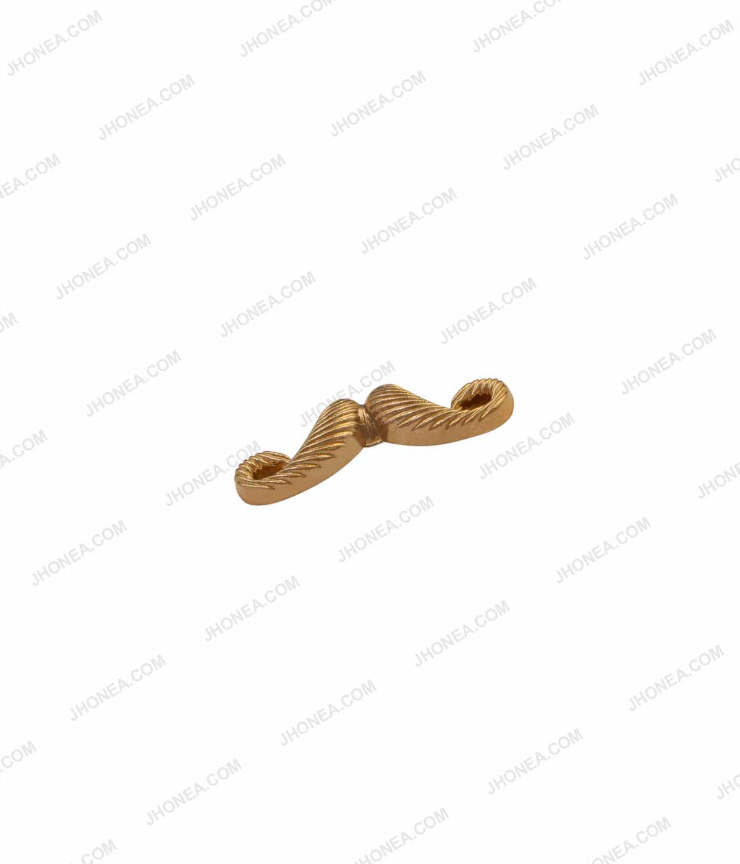 Golden Mustache Collar Pin Brooch for Men
