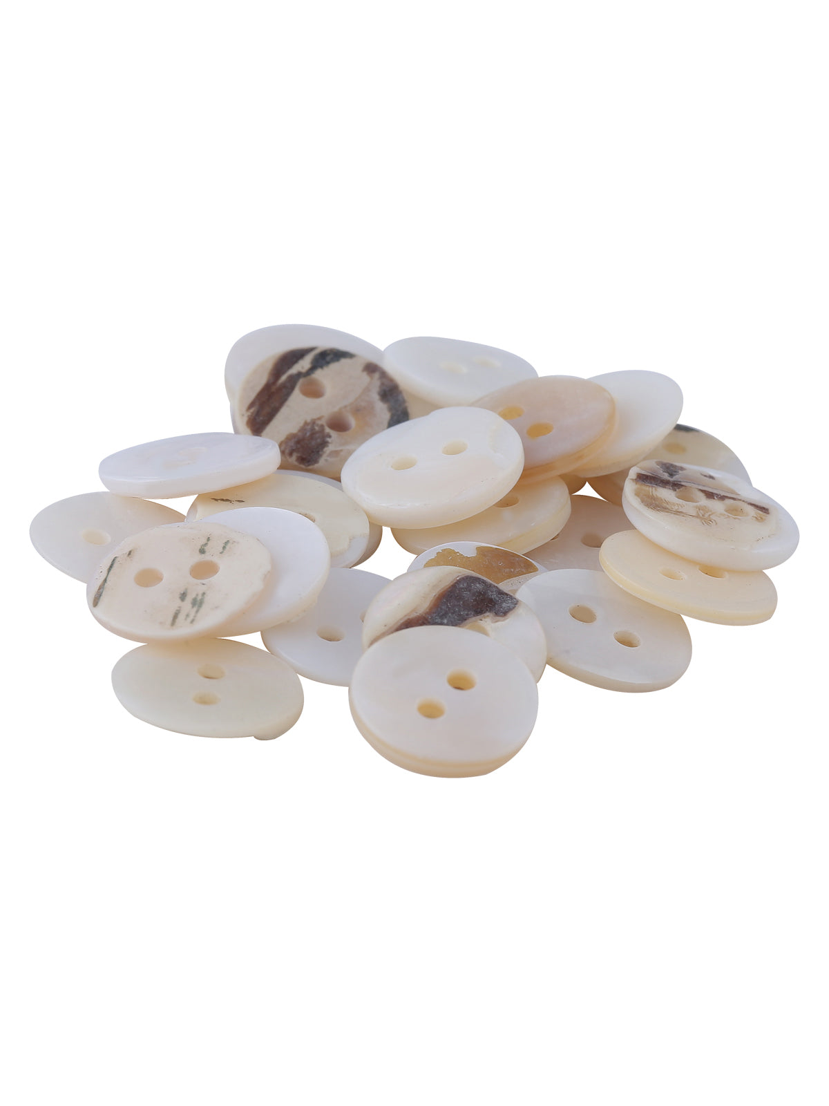 Round Shape Natural Marble Shirt Button