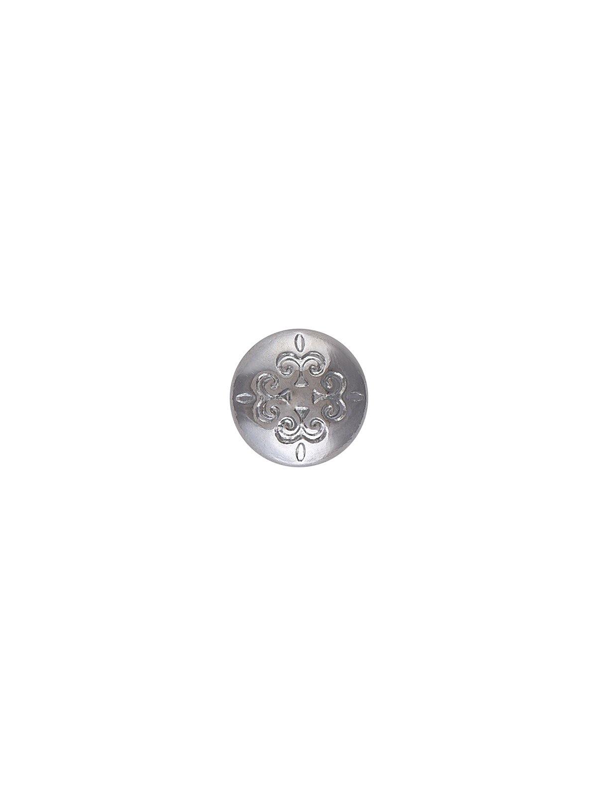 Classic Engraved Design 9mm Downhole Metal Button