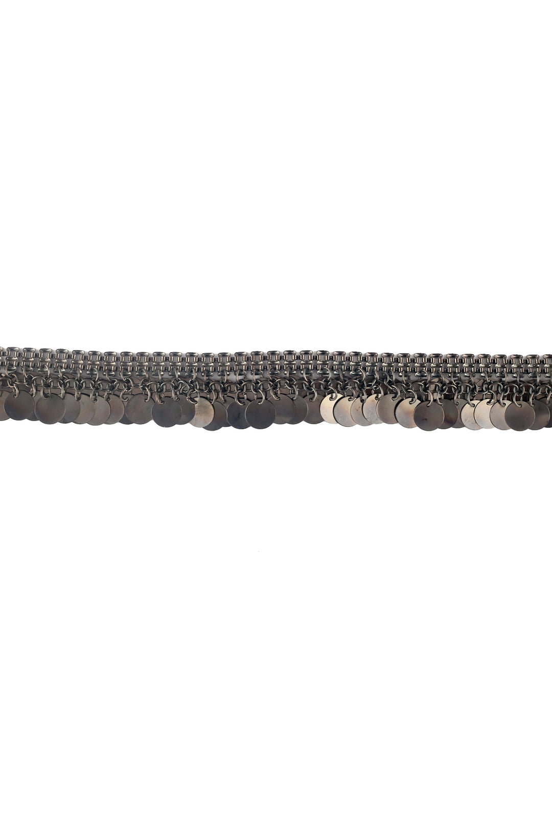 1 m elastic lace border - Stephanoise-Mediac - 55 mm wide - black