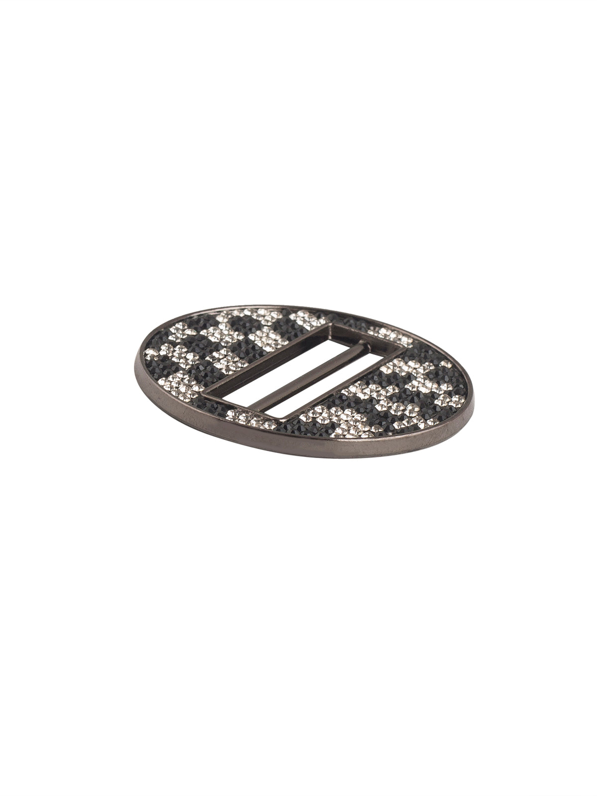 Beautiful Sliding Sparkling Diamond Belt Buckle