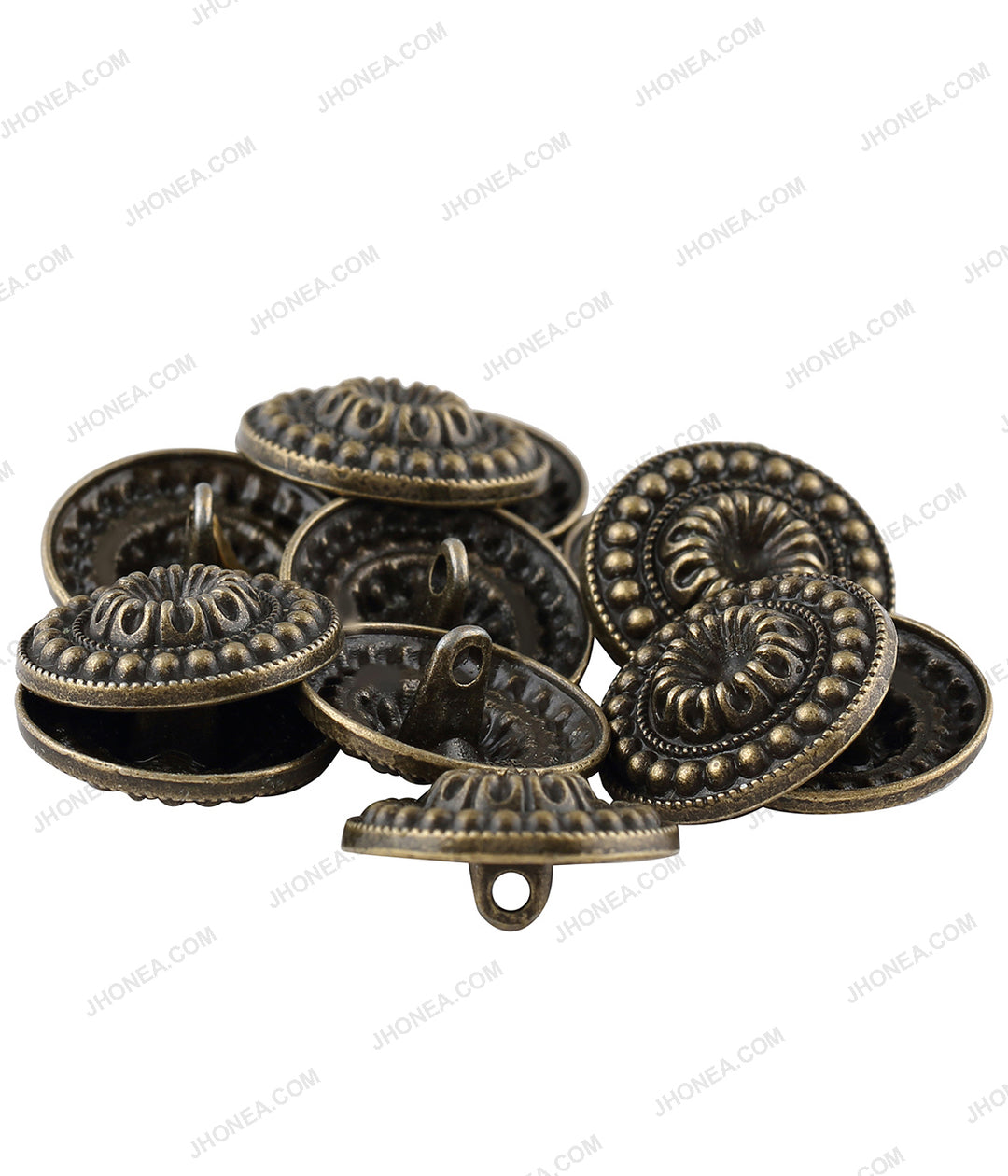 Antique Brass & Antique Gold Vintage Design Ethnic Buttons