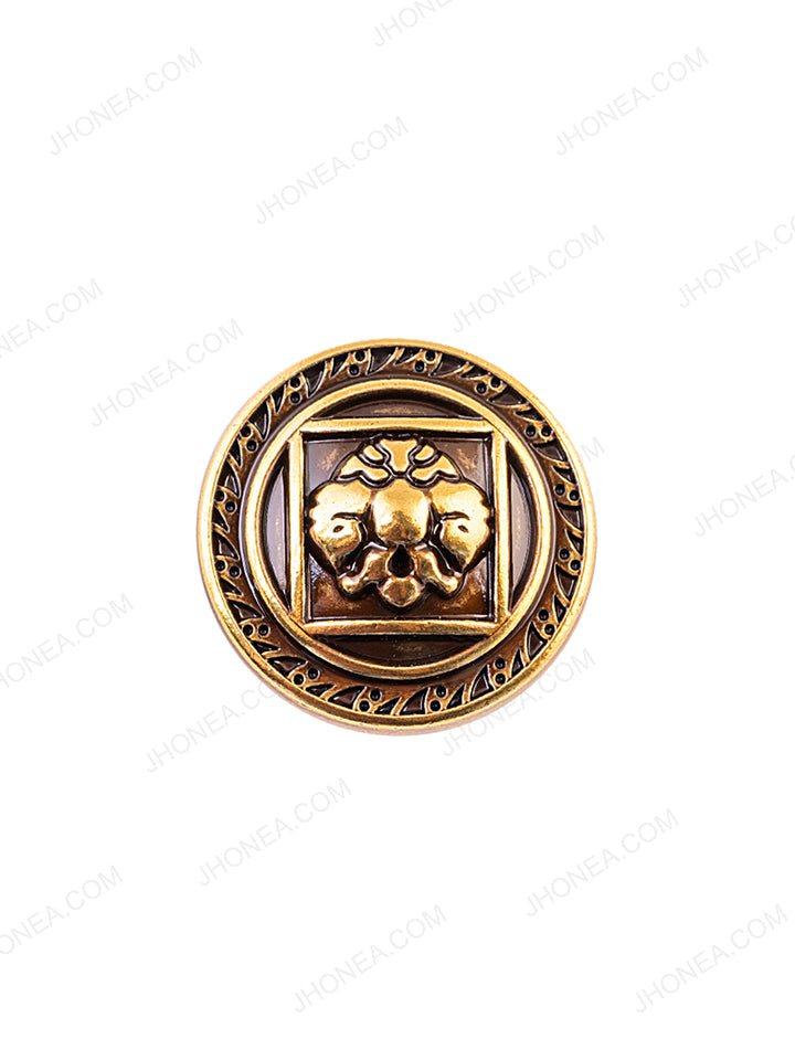 Classic Style Antique Gold Indo-Western Buttons