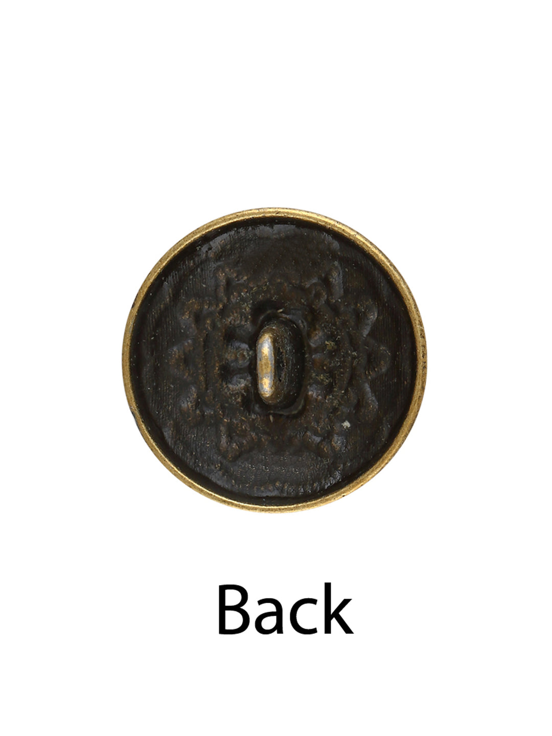 Antique Brass Intricate Design Ethnic Button