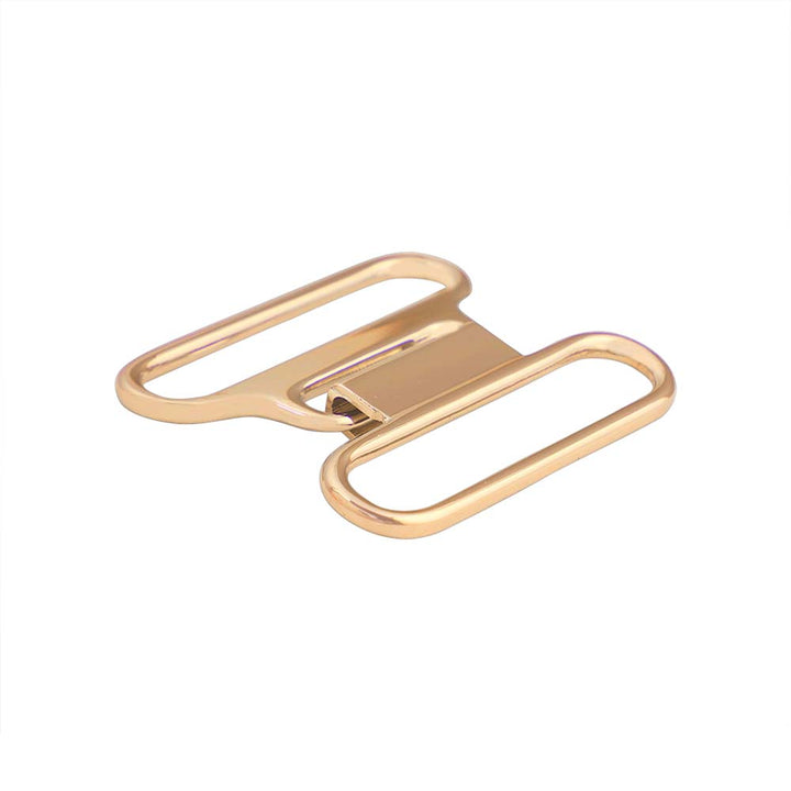 Classic Structured Shiny Closure Clasp Belt Buckle