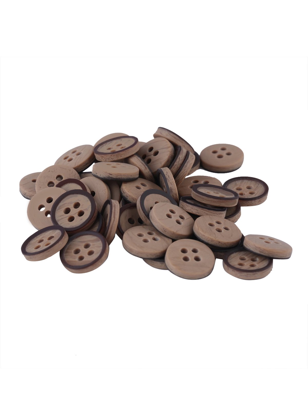 Copy of Wood-like Brown Color Round Shape Coat Button - Jhonea Accessories