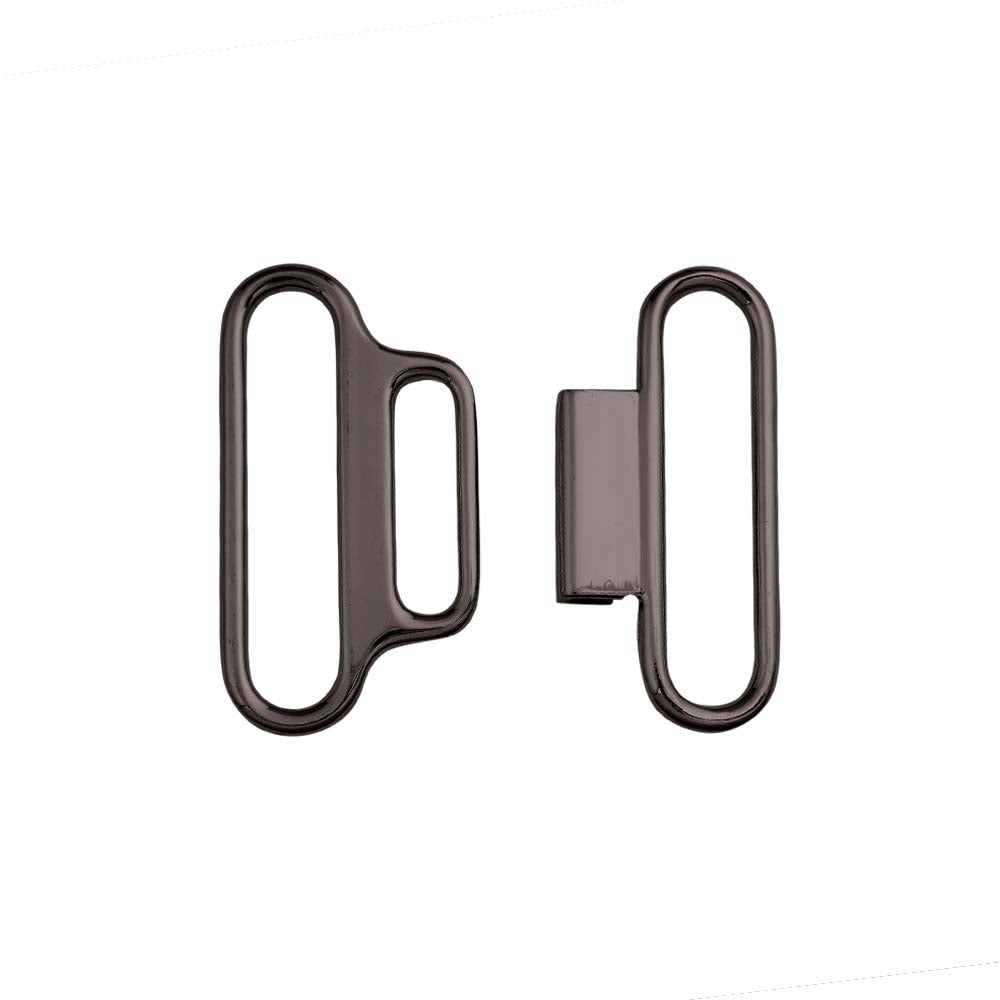 Classic Structured Shiny Closure Clasp Belt Buckle
