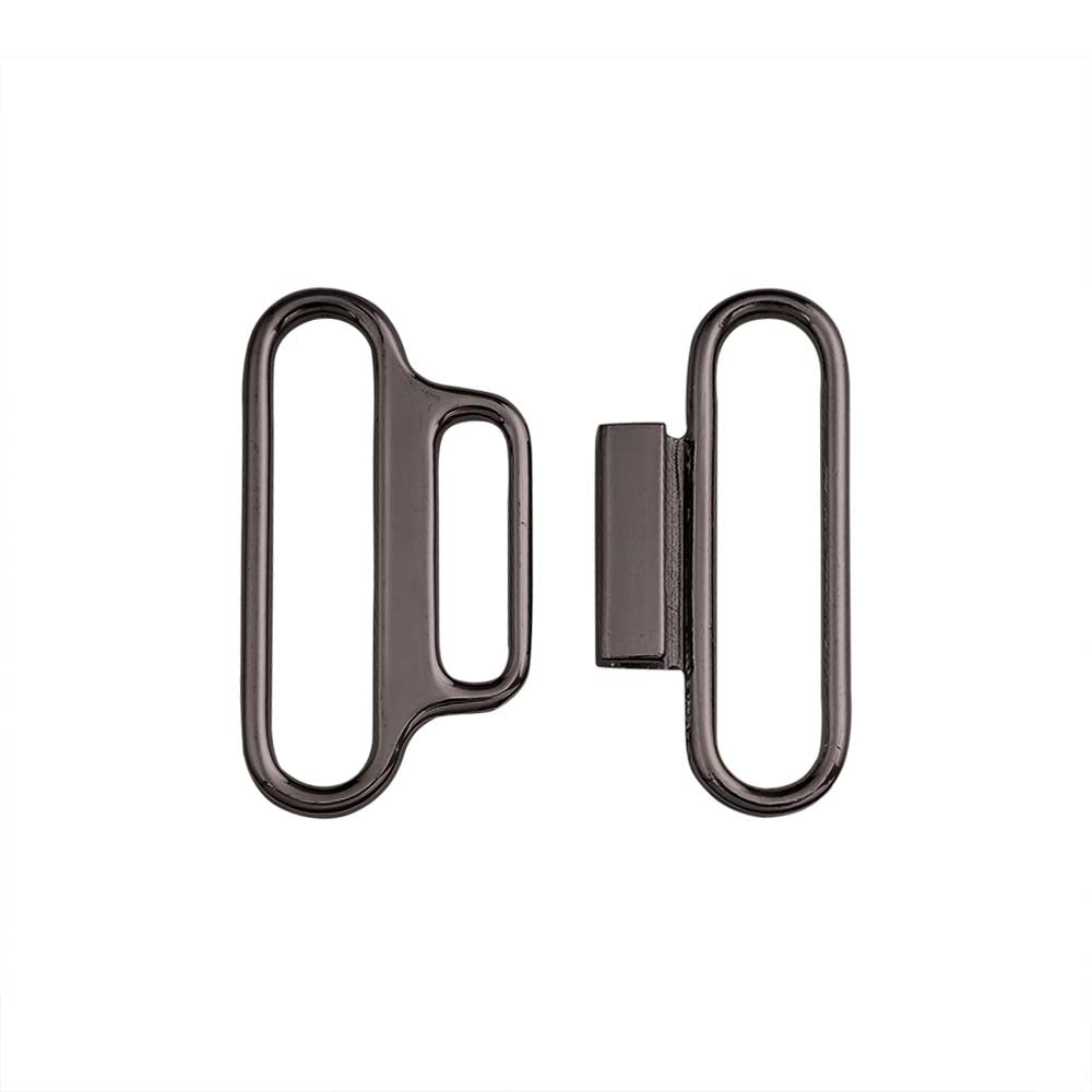Classic Structured Shiny Closure Clasp Belt Buckle