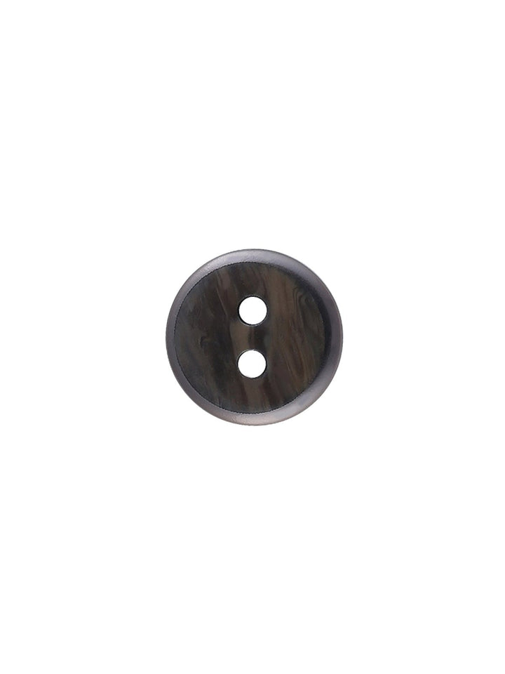 Round Shape 2-Hole 10mm Brown Color Shirt Button
