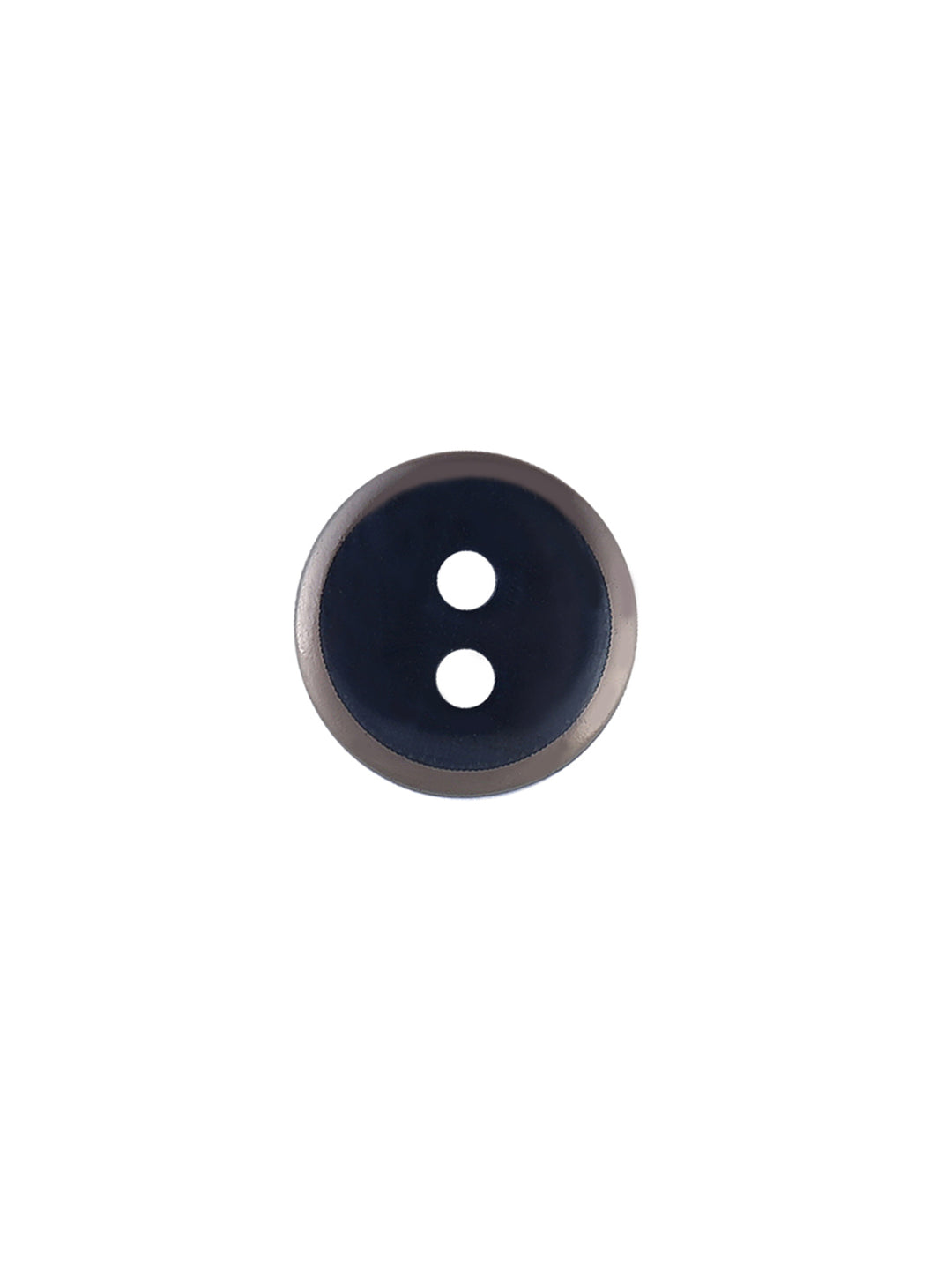 Round Shape 2-Hole 10mm Navy Blue Color Shirt Button