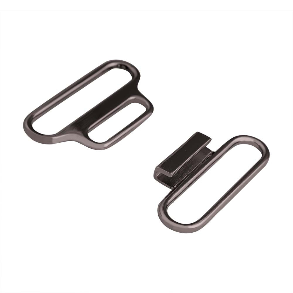 Classic Structured Shiny Closure Clasp Belt Buckle