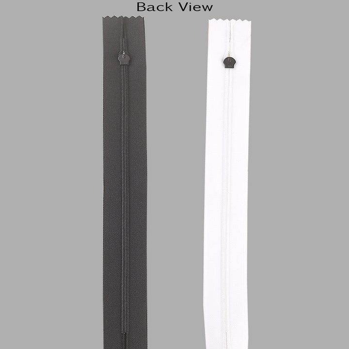#3 Fashionable Black & White Reverse Coil Sports Zipper