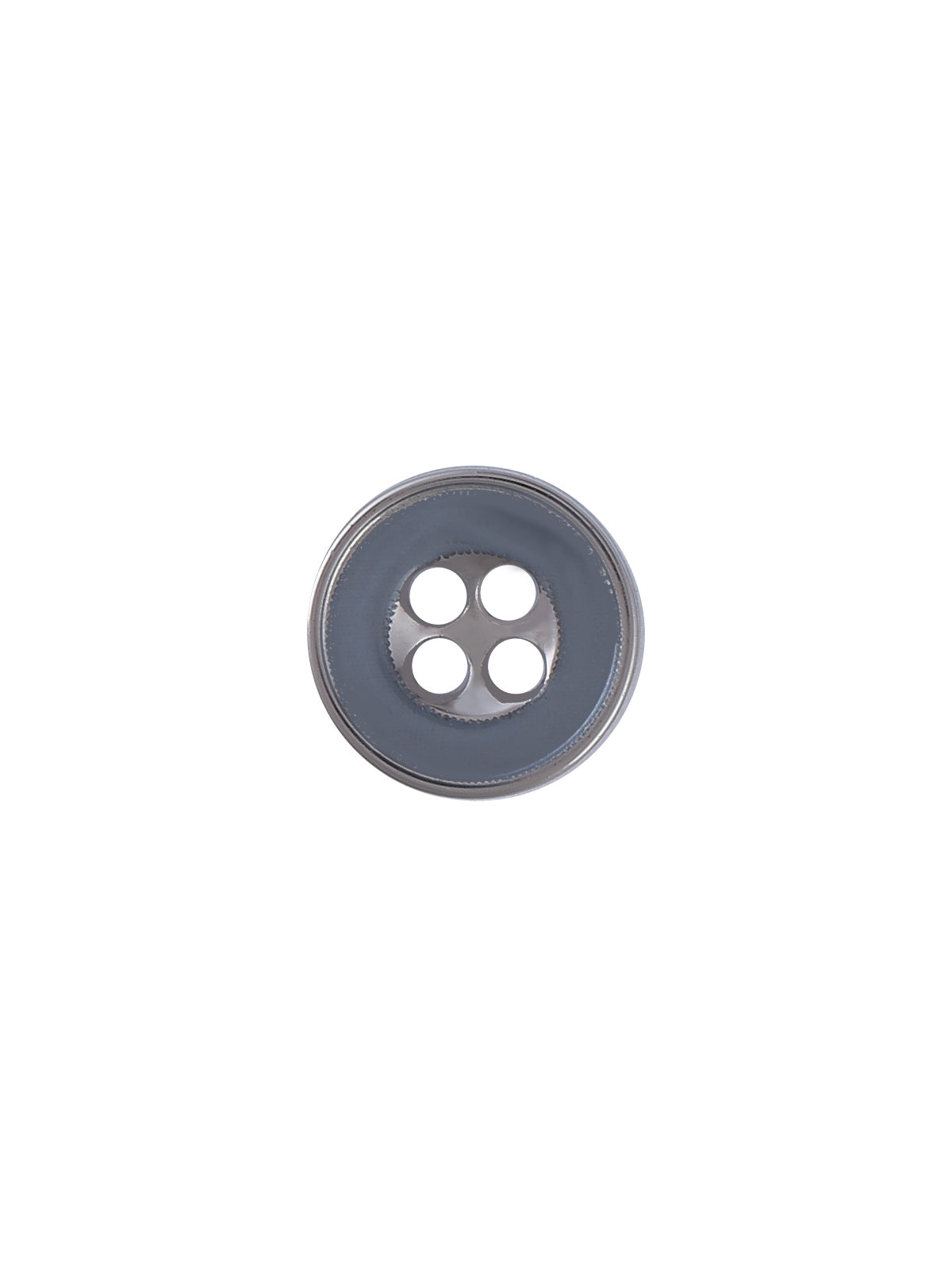 Small Round Shape 10mm Grey Hollow Shirt Button