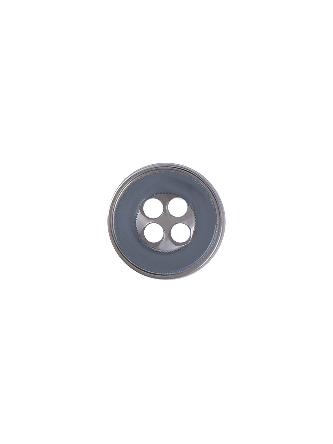 Small Round Shape 10mm Grey Hollow Shirt Button
