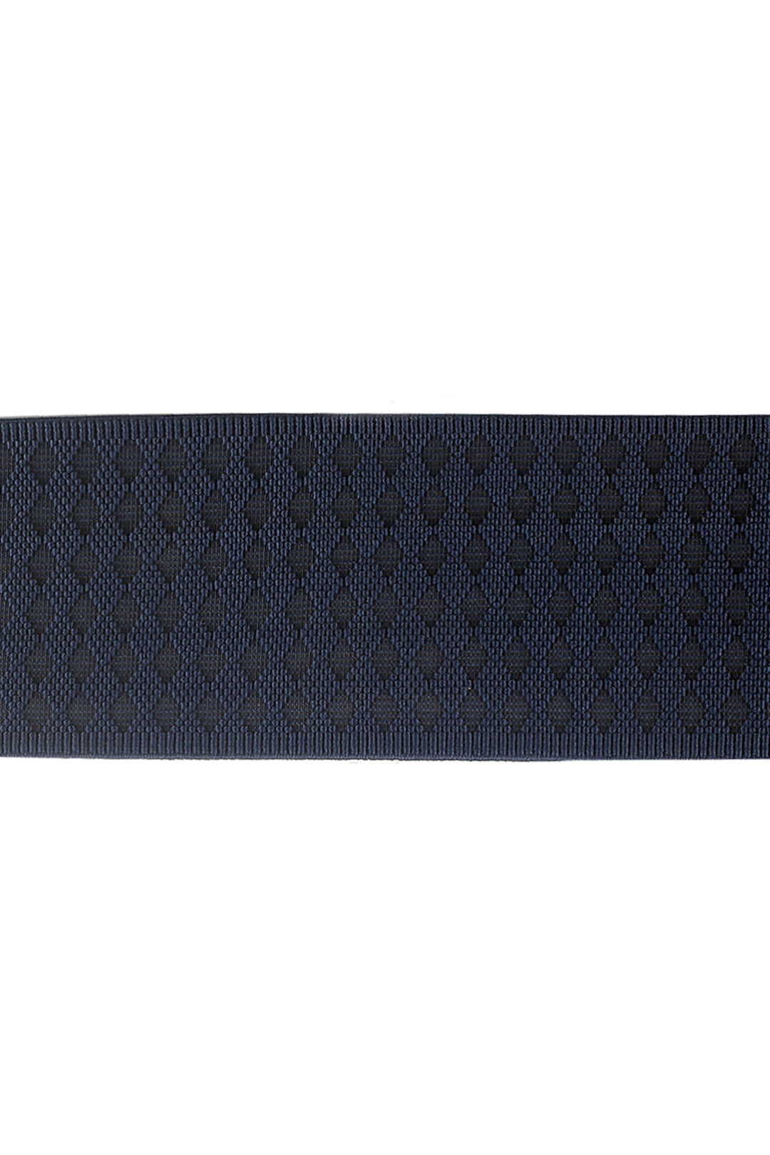 Knit Elastic Webbing Strap Band Strong Stretchable Elastic in Navy Blue Color