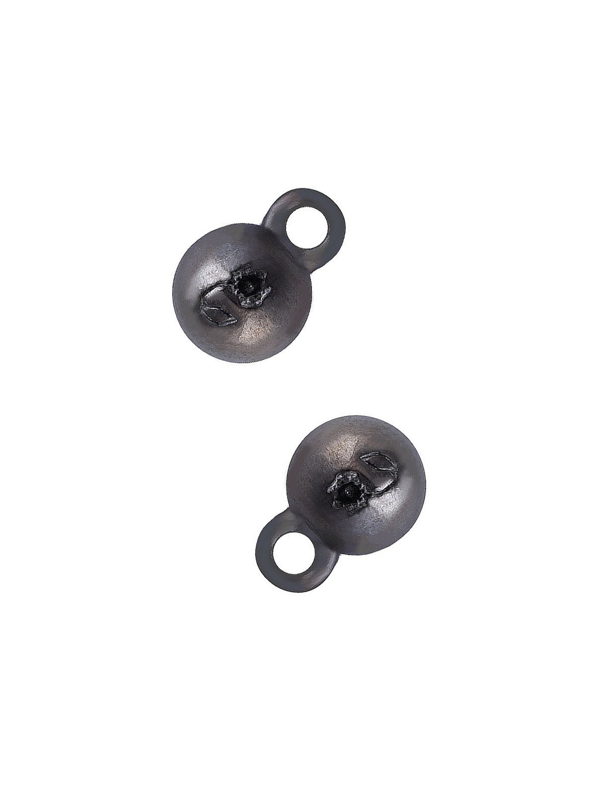 Heavy Weight Ball Shaped Gunmetal Button - Jhonea Accessories