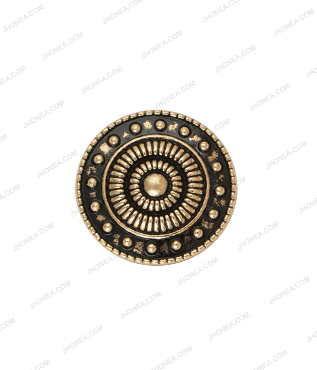 Vintage Looking Antique Gold Ethnic Buttons