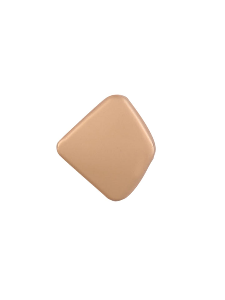 Unique Matte Gold Geometric Shape Shank Metal Button