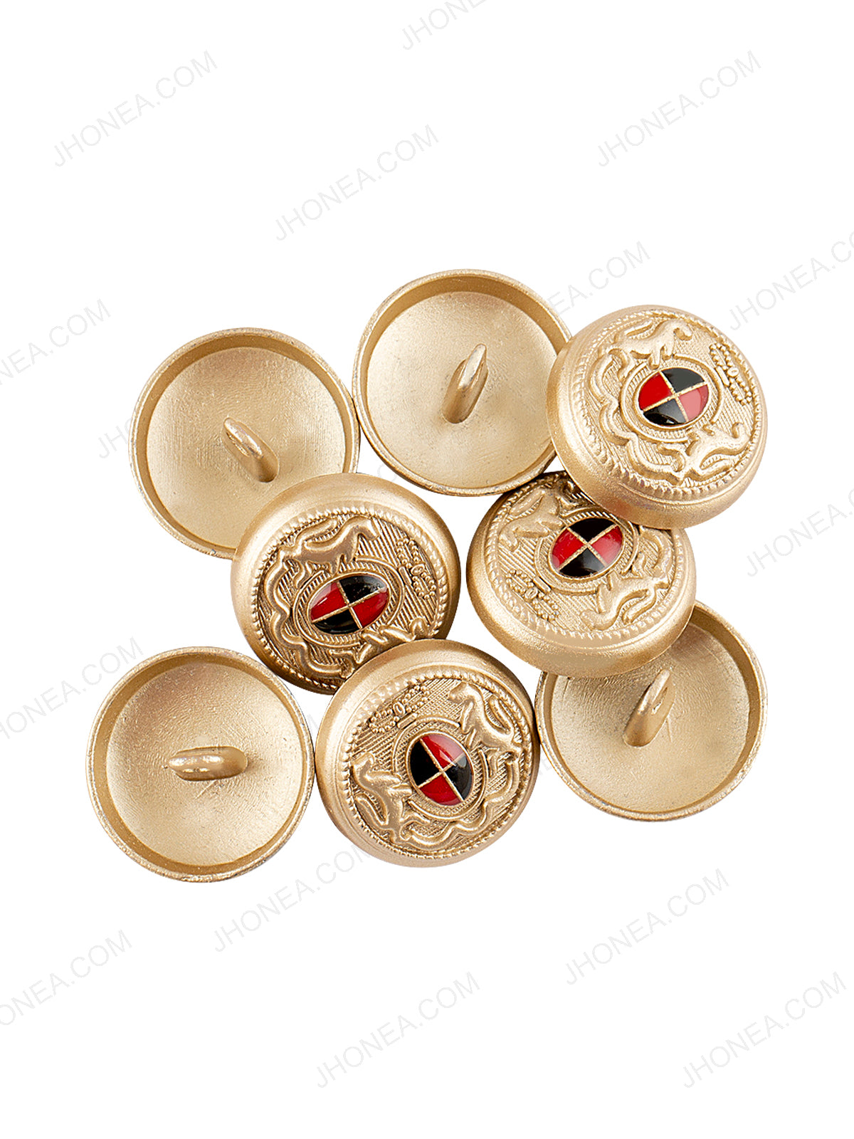 【関税込み】GOLDEN  Heraldic buttons blazer Heraldic Design Classic Matte Gold Blazer Button – JHONEA