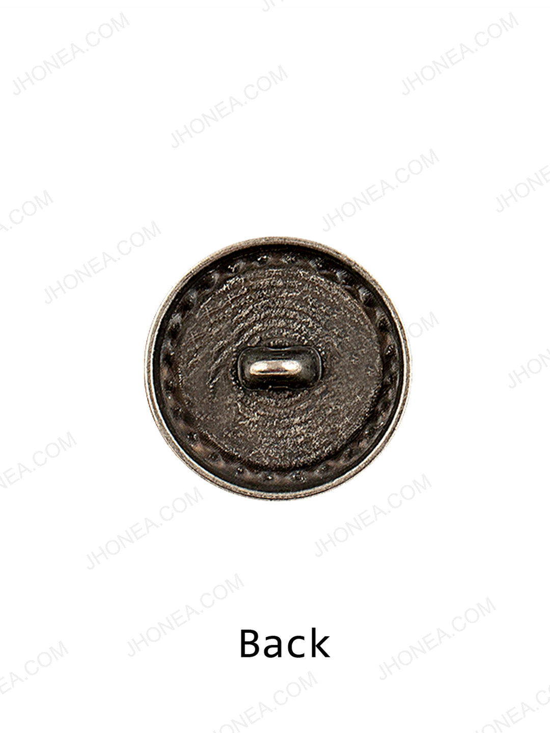 Regal Design Antique Silver Coat Button