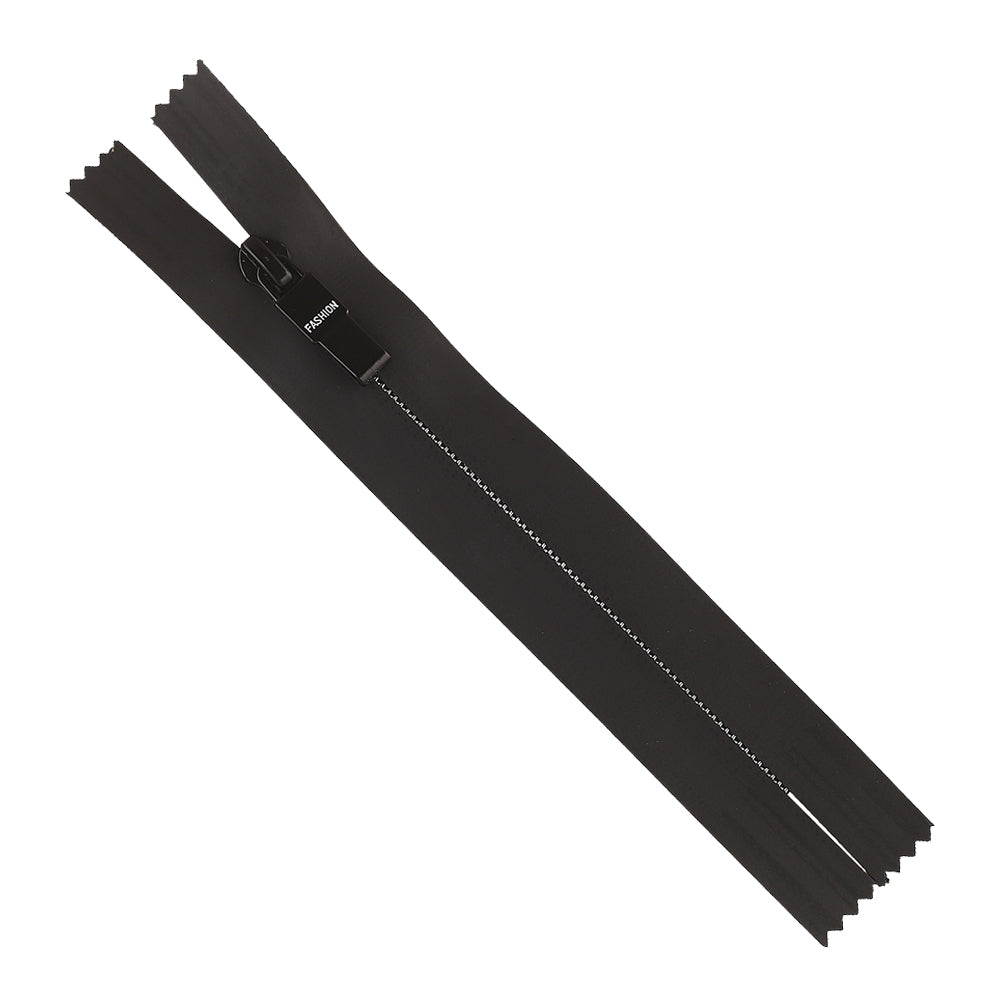 Fashionable Black Reverse Coil Waterproof Zipper