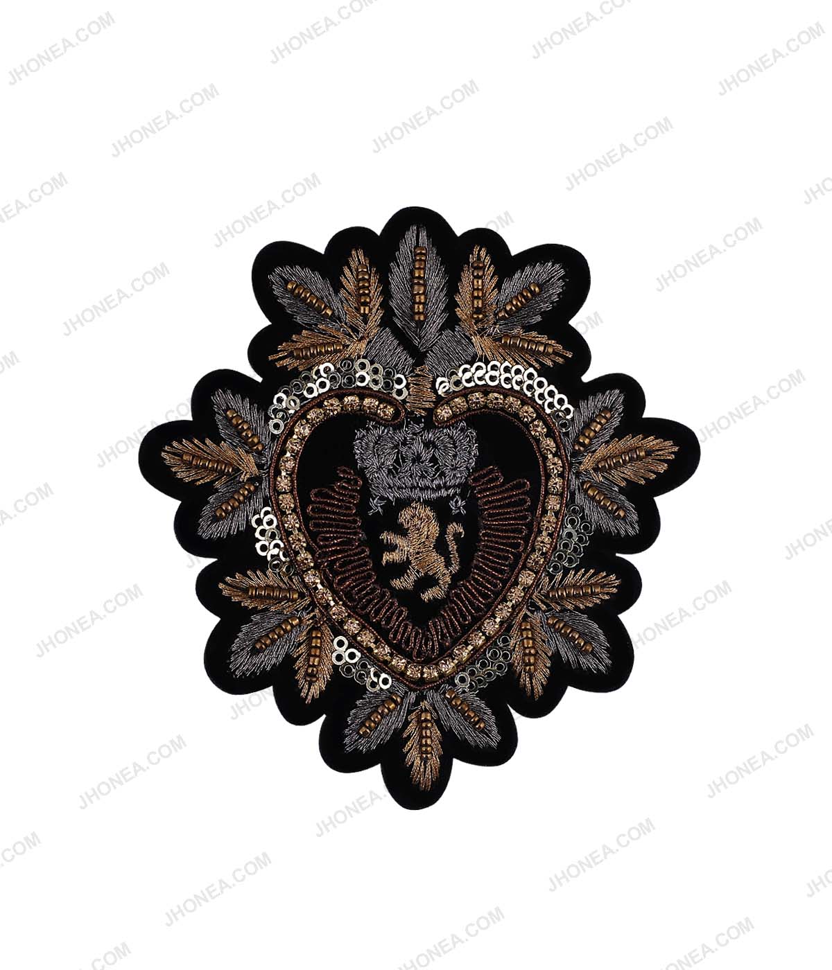 Beaded Embroidery Diamond Patches for Men/Women Clothing