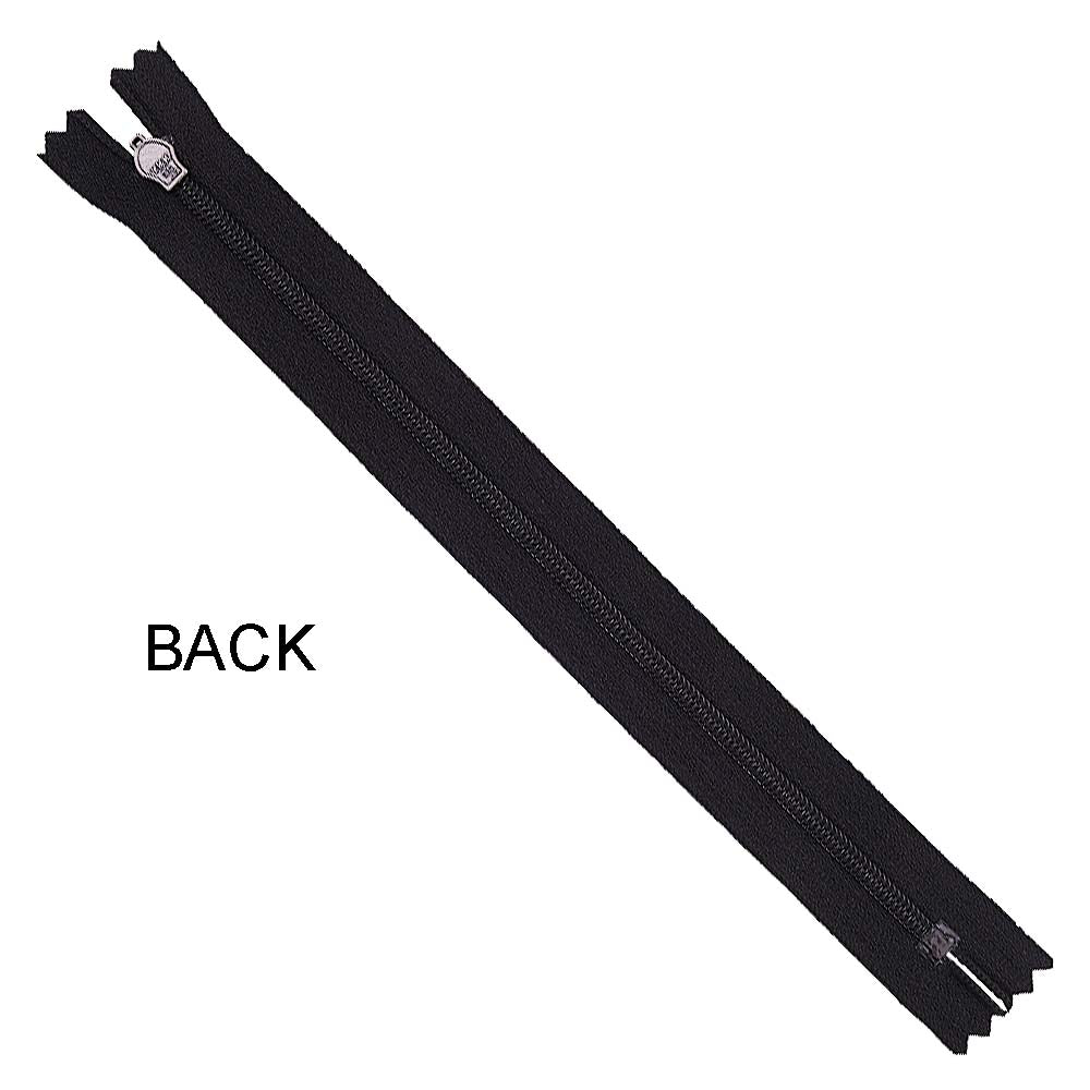 3 Coil Separating Black YKK Zippers for Sewing Craft & Apparel - Color  Black - Made in The United States (3 Zippers Per Pack) (22 Inches)