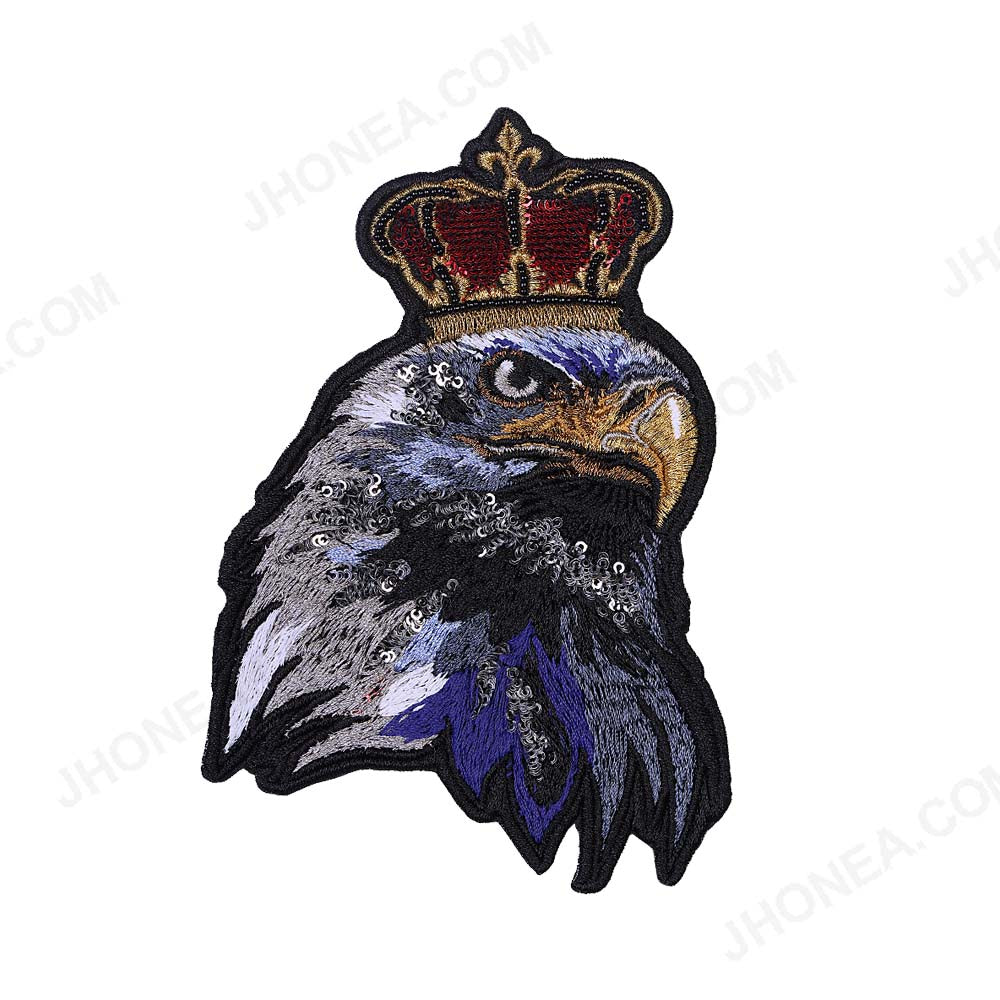 Jhonea Superior Quality Royal Eagle King Patch for Clothing