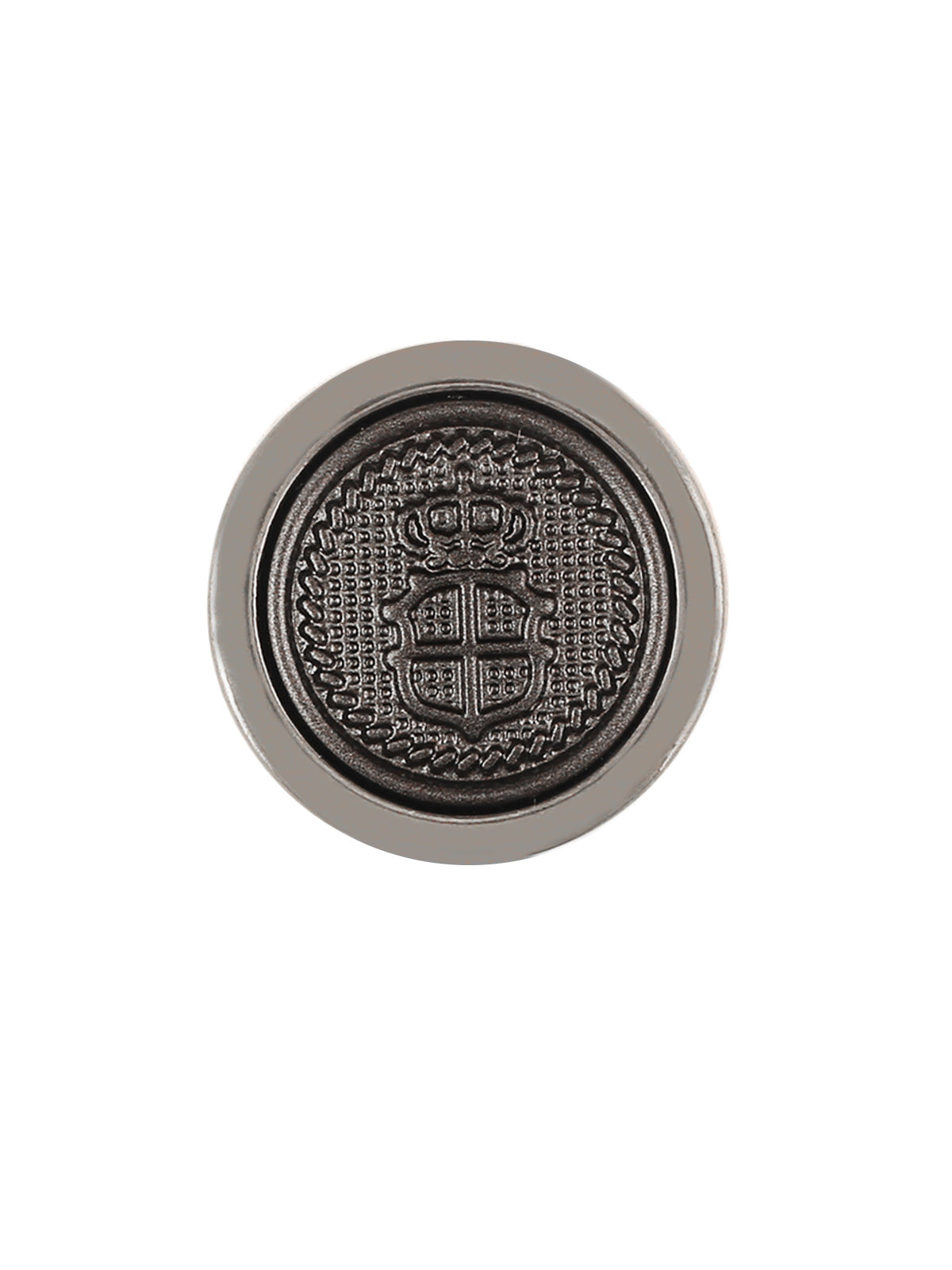 Round Shape with Engraved Design Downhole Metal Button