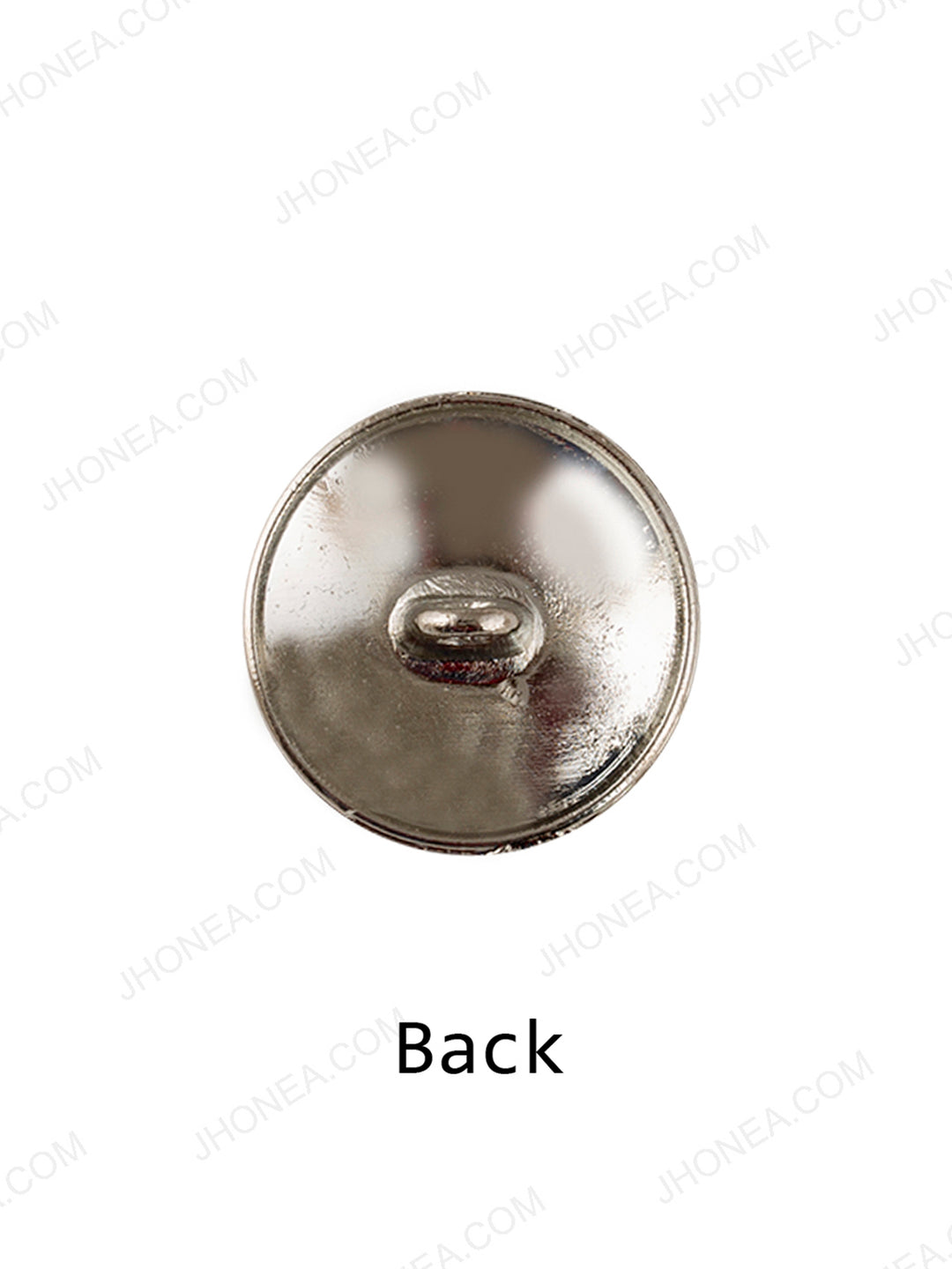 Black & Silver Designer Round Engraved Coat Button