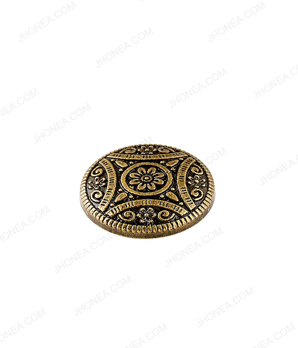 Antique Brass & Antique Gold Intricate Design Shank Buttons