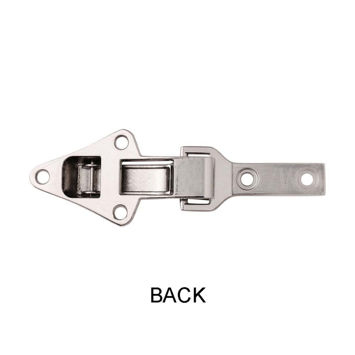 Biker Style Shiny Silver Chrome Fish Hook Clasp Belt Buckle