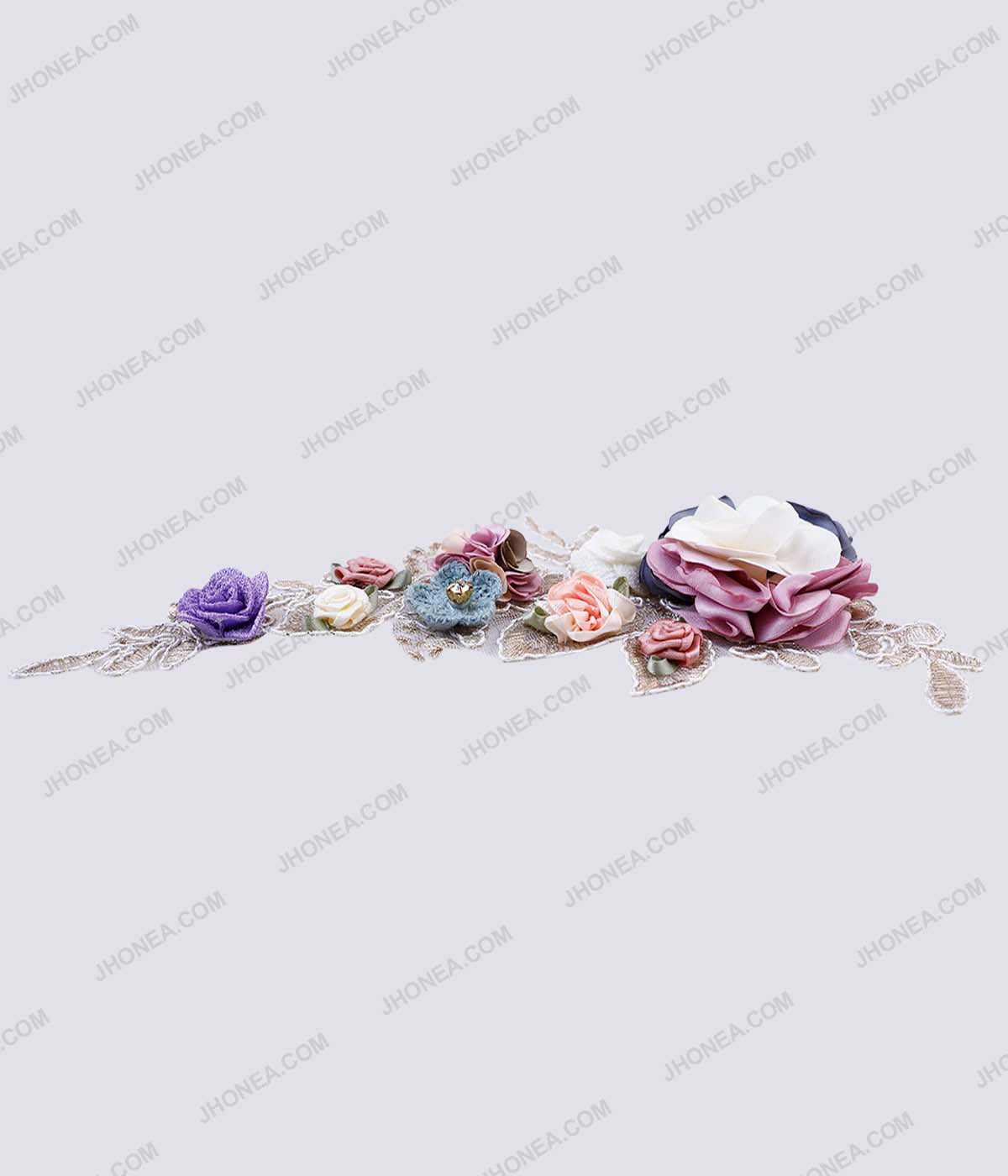 Embroidery Flower Patch For Bridesmaid Dresses