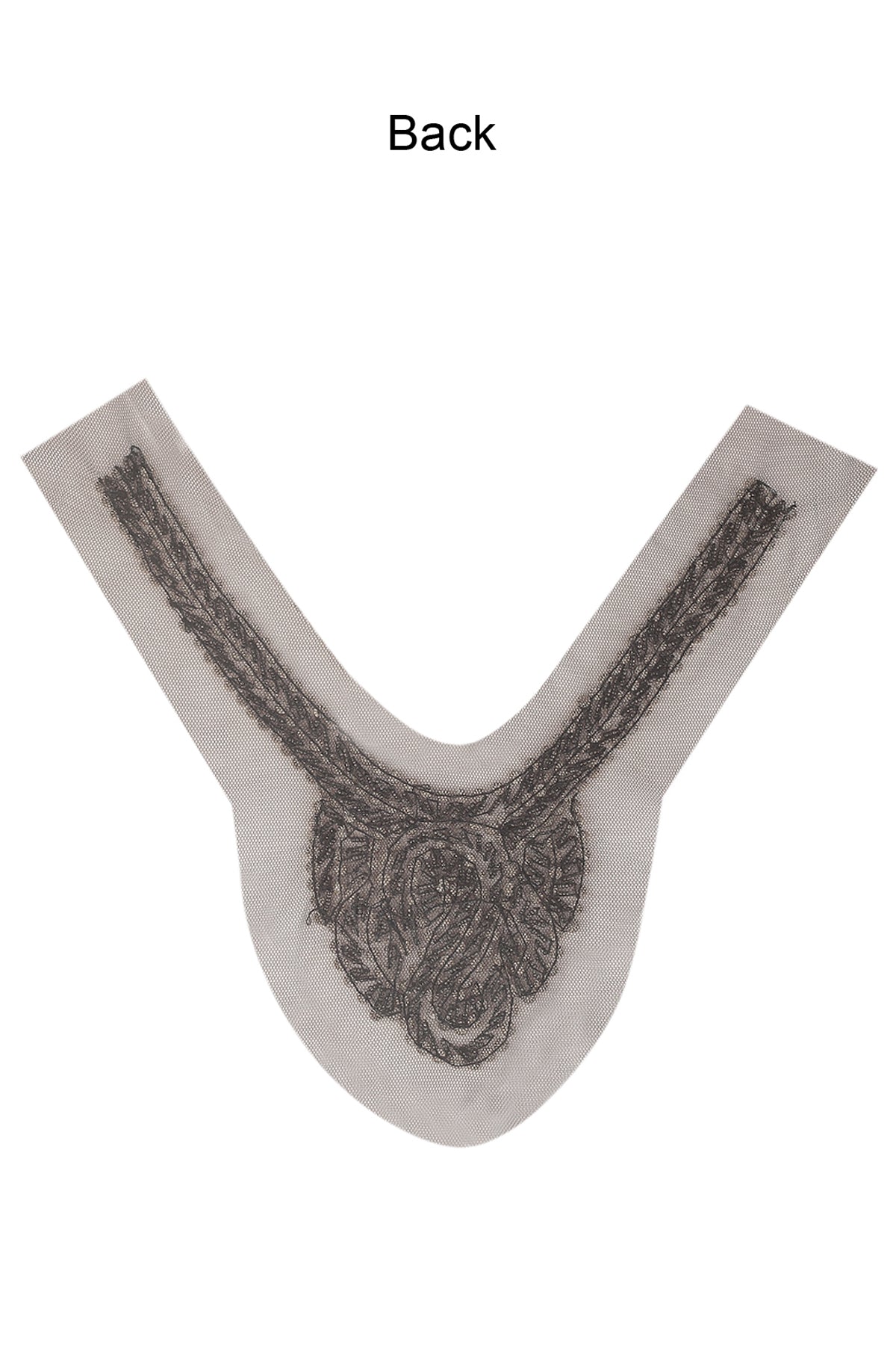 Fancy Beaded Neck Collar Statement Neck Patch