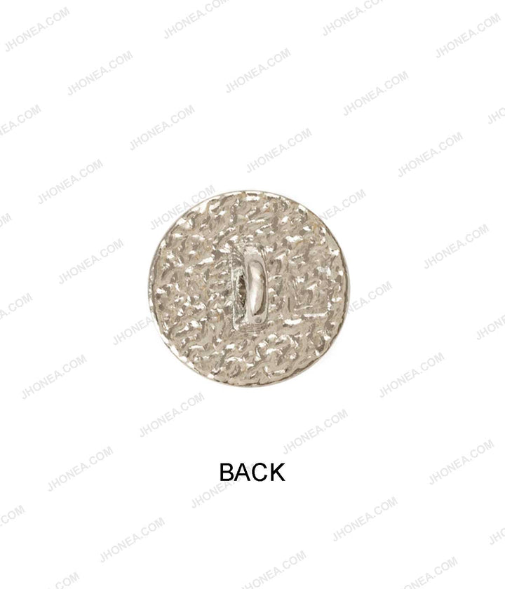 Shiny Gold & Shiny Silver Glossy Dome Pearl Buttons for Ladies