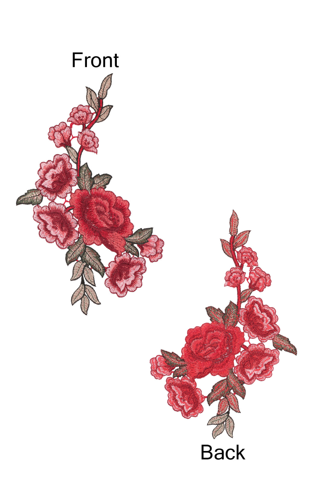 Patch Iron On Embroidered Forget Me Not Flower – M.a.d.e - Foto 10