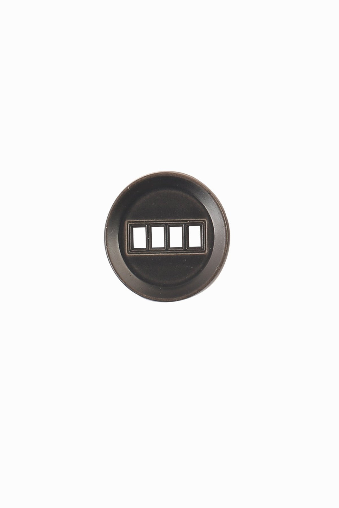 Round Shape 4-Hole Dual Colour ABS Button